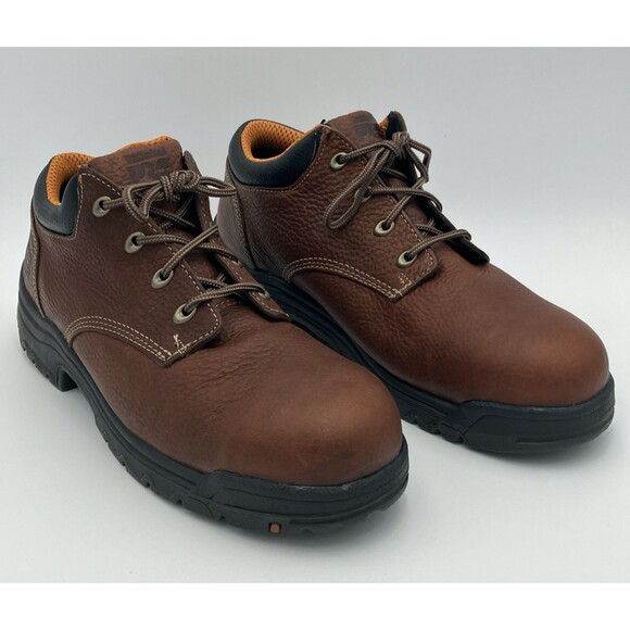 Timberland PRO PowerFit Titan Safety Toe Brown Work Shoes Mens 10.5M 47028 main image 14
